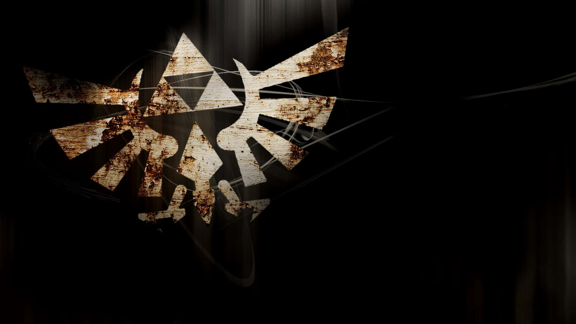 The Triforce, an ancient power from the Land of Hyrule Wallpaper