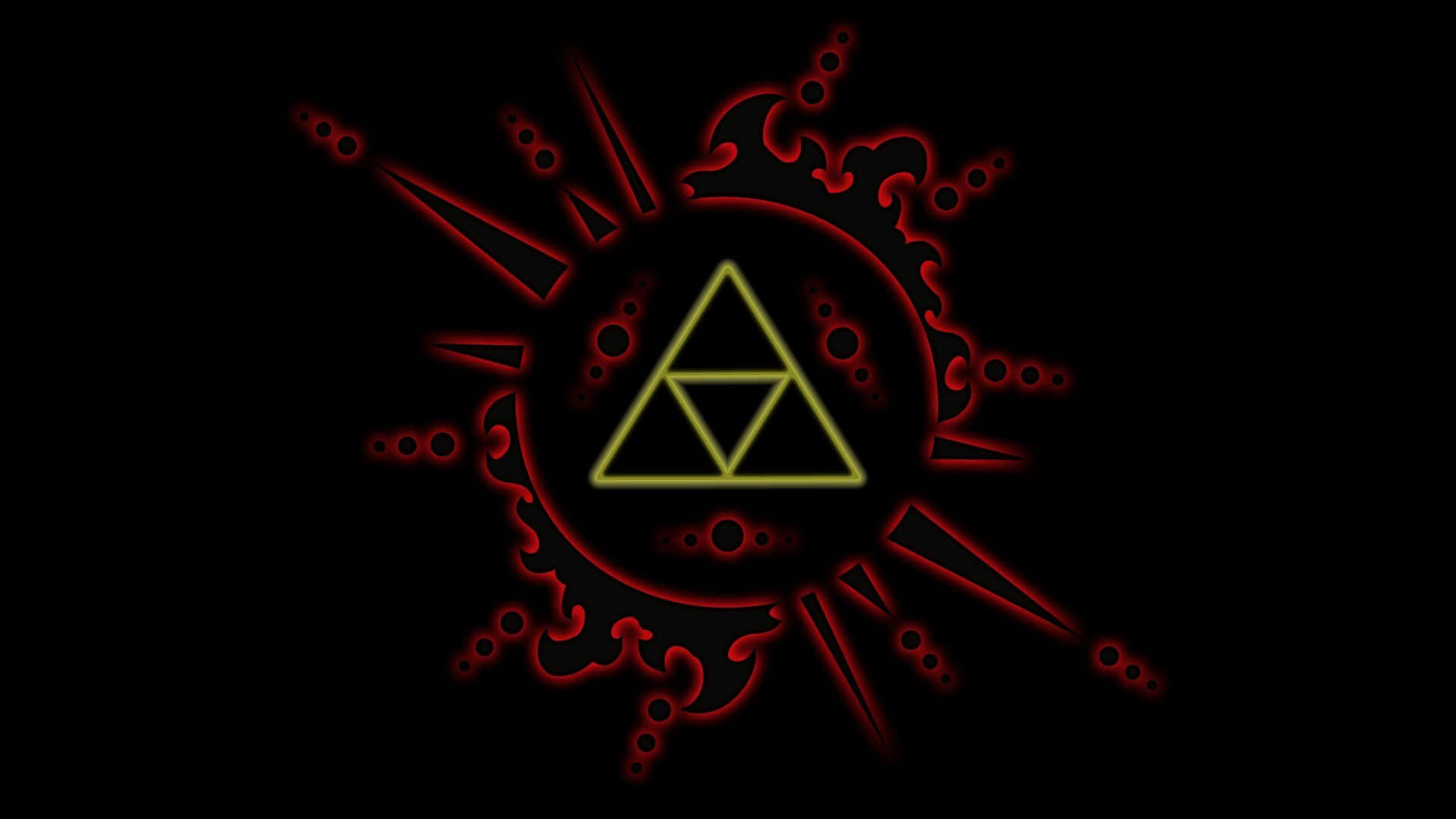All-power lies within the triforce Wallpaper