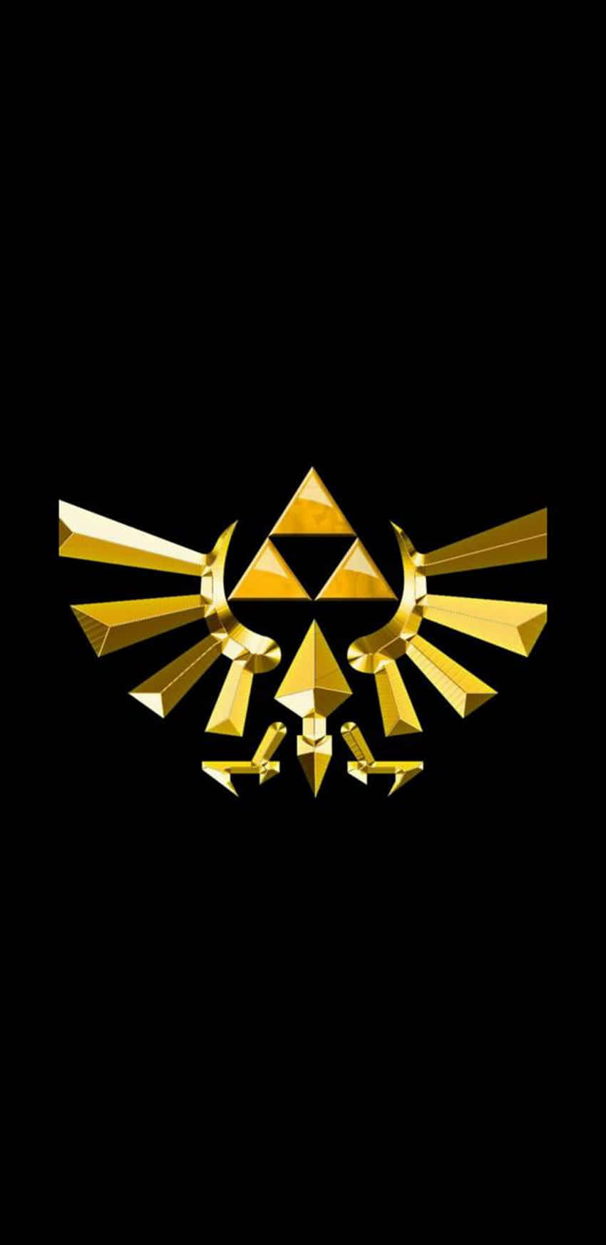 Bright and Colorful Triforce Wallpaper