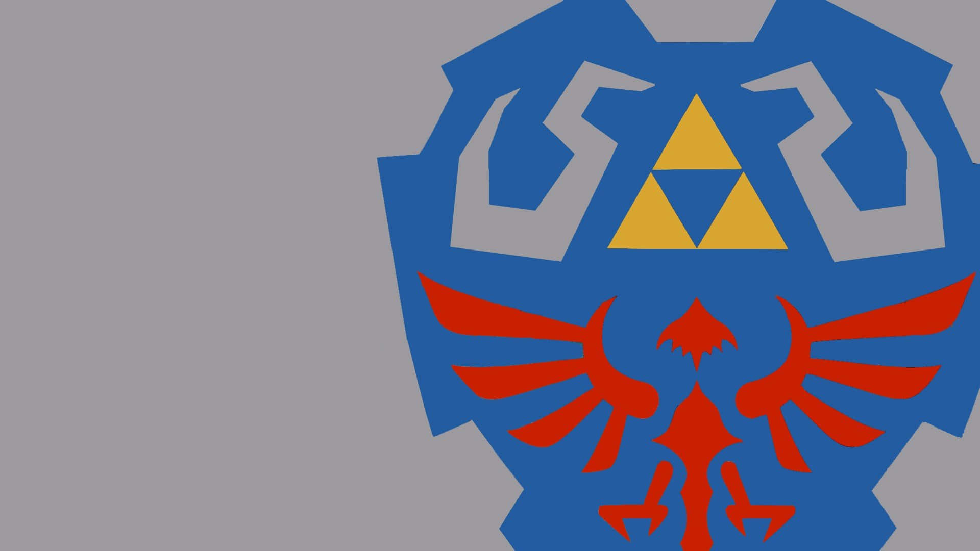 The Legendary Triforce of Power, Wisdom, and Courage Wallpaper