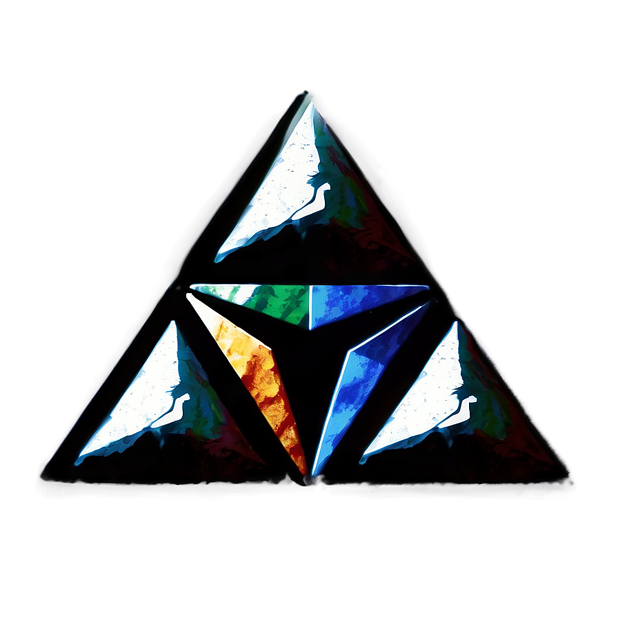 Triforce Grunge Look Png Uxs15 PNG