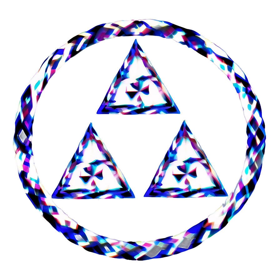 Download Triforce In Circle Png 83 | Wallpapers.com