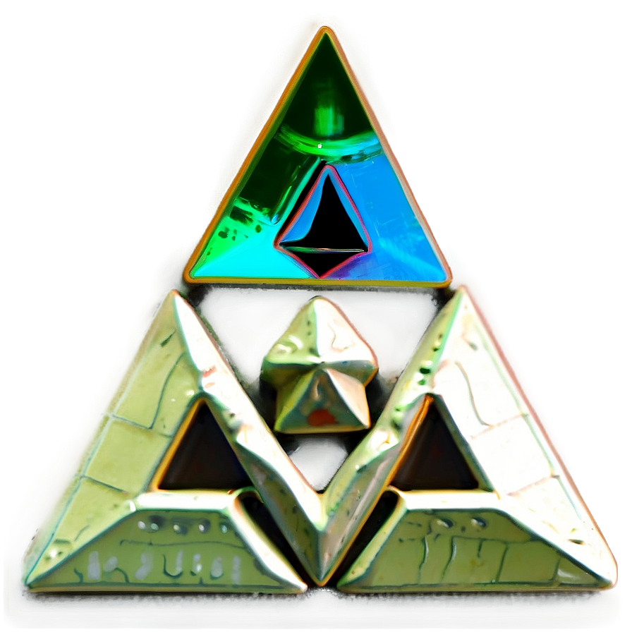 Triforce Keychain Design Png 71 PNG