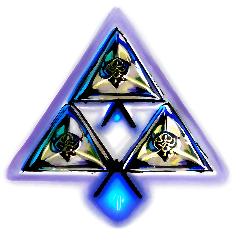 Download Triforce Magical Aura Png 05242024 | Wallpapers.com