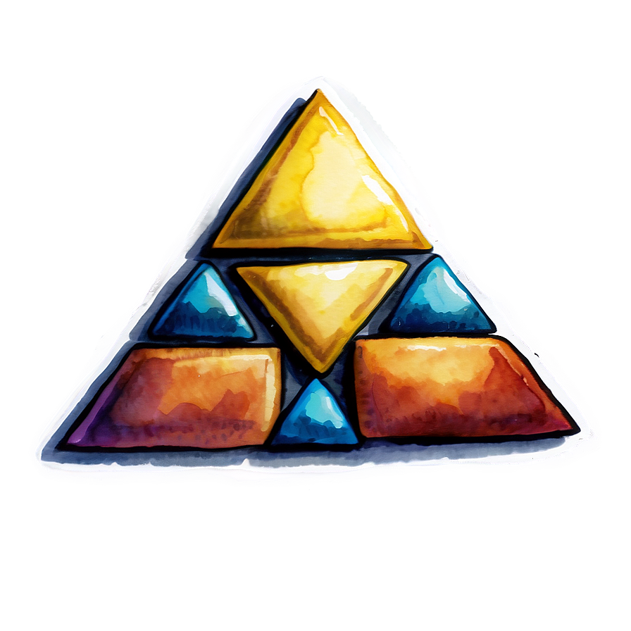 Download Triforce Watercolor Png 05242024 