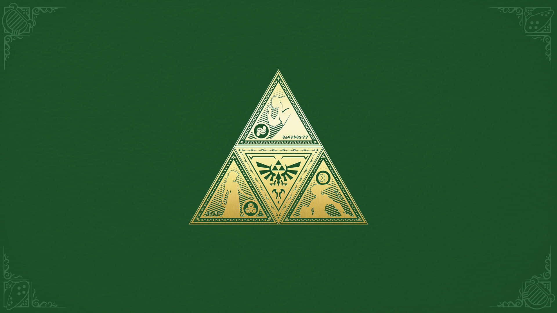 Follow the path of the Triforce Wallpaper