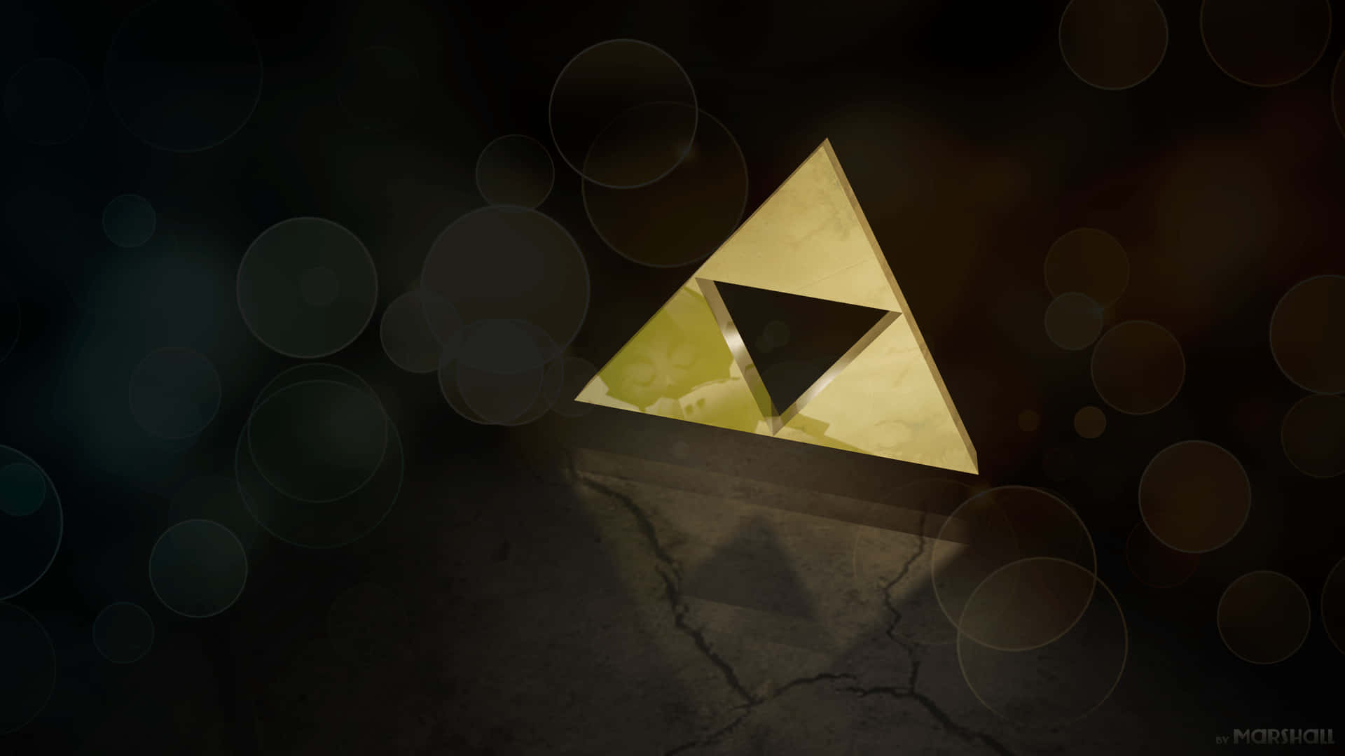 The Triforce, an Ancient Symbol of Power Wallpaper