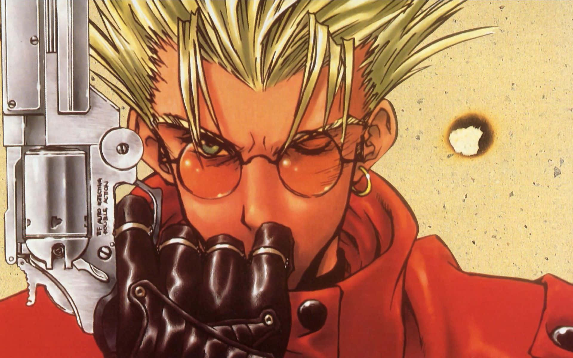 A Shot of 'Vash The Stampede' From 'Trigun'