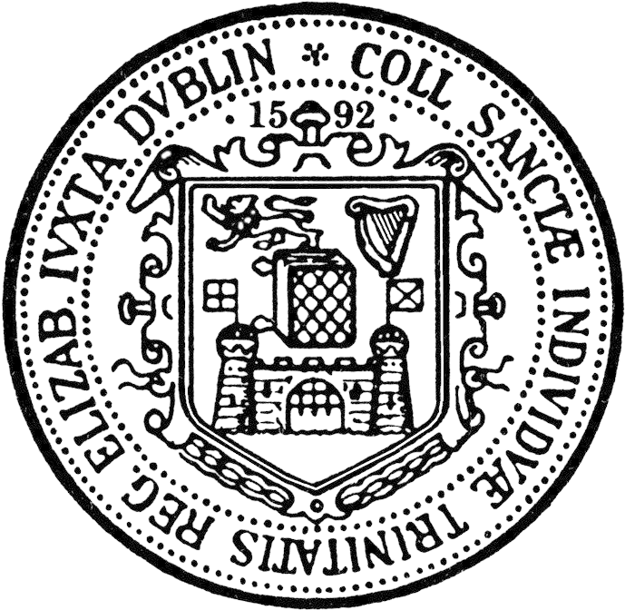 Trinity_ College_ Dublin_ Seal_1592 PNG