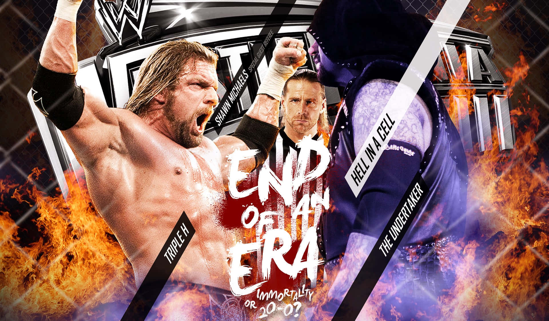 Download Triple H End Of An Era Wallpaper 