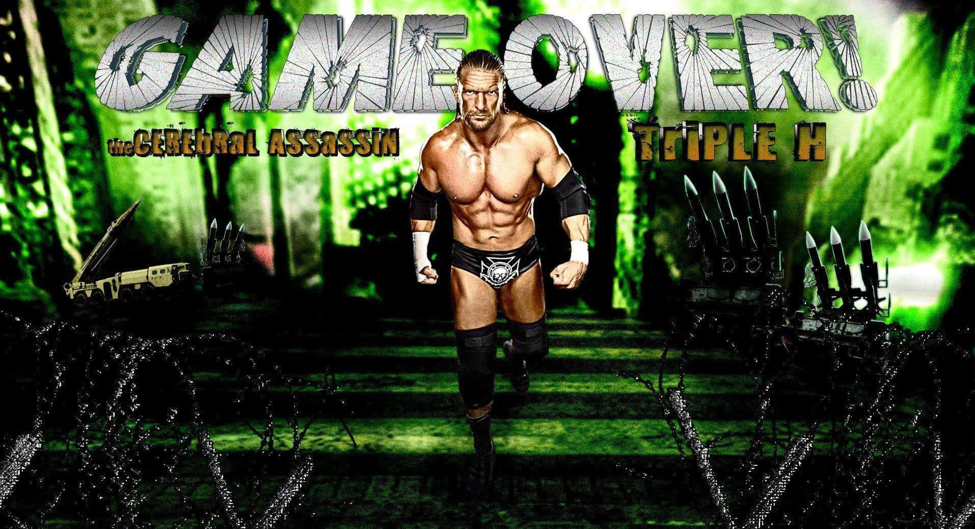 Triple H Game Over Wallpaper