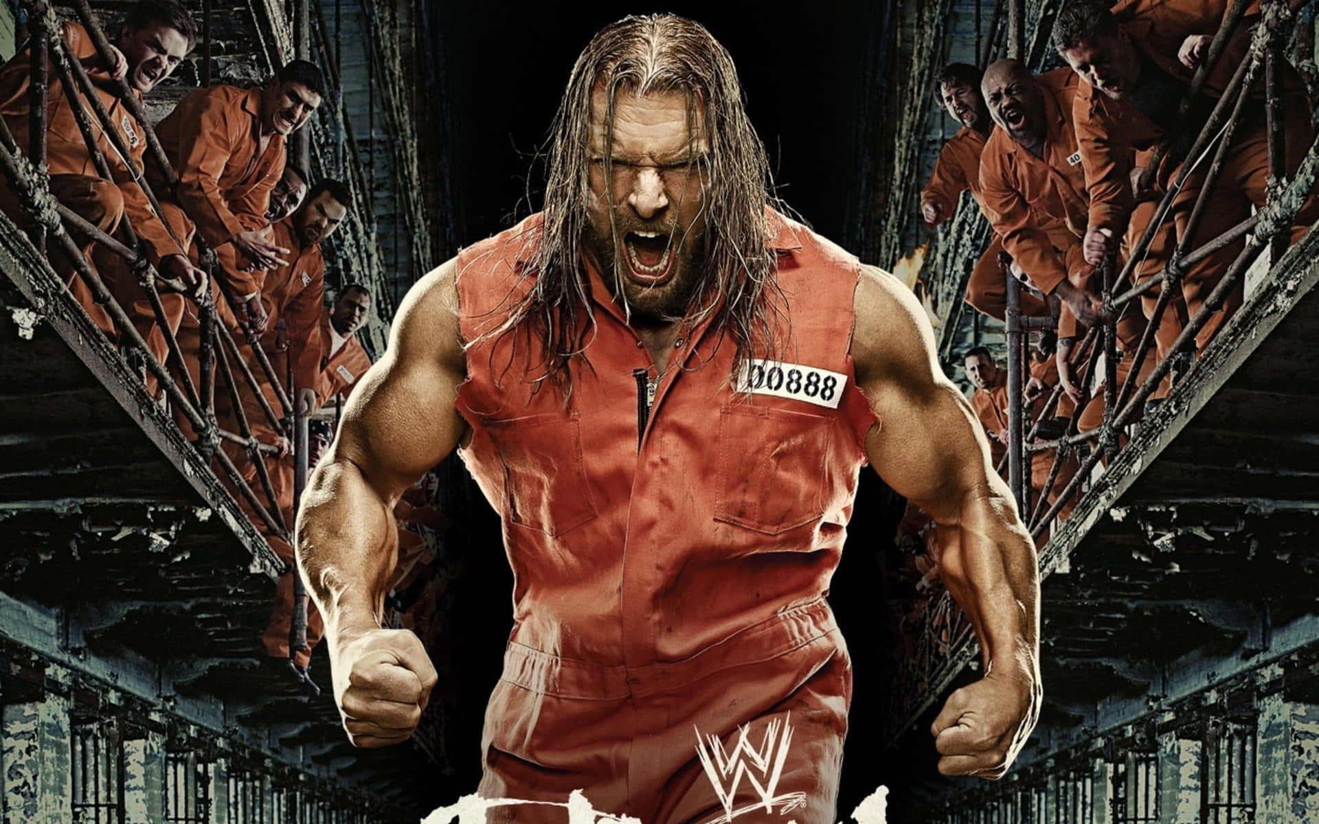 Cartazdo Triple H No Judgement Day 2008. Papel de Parede
