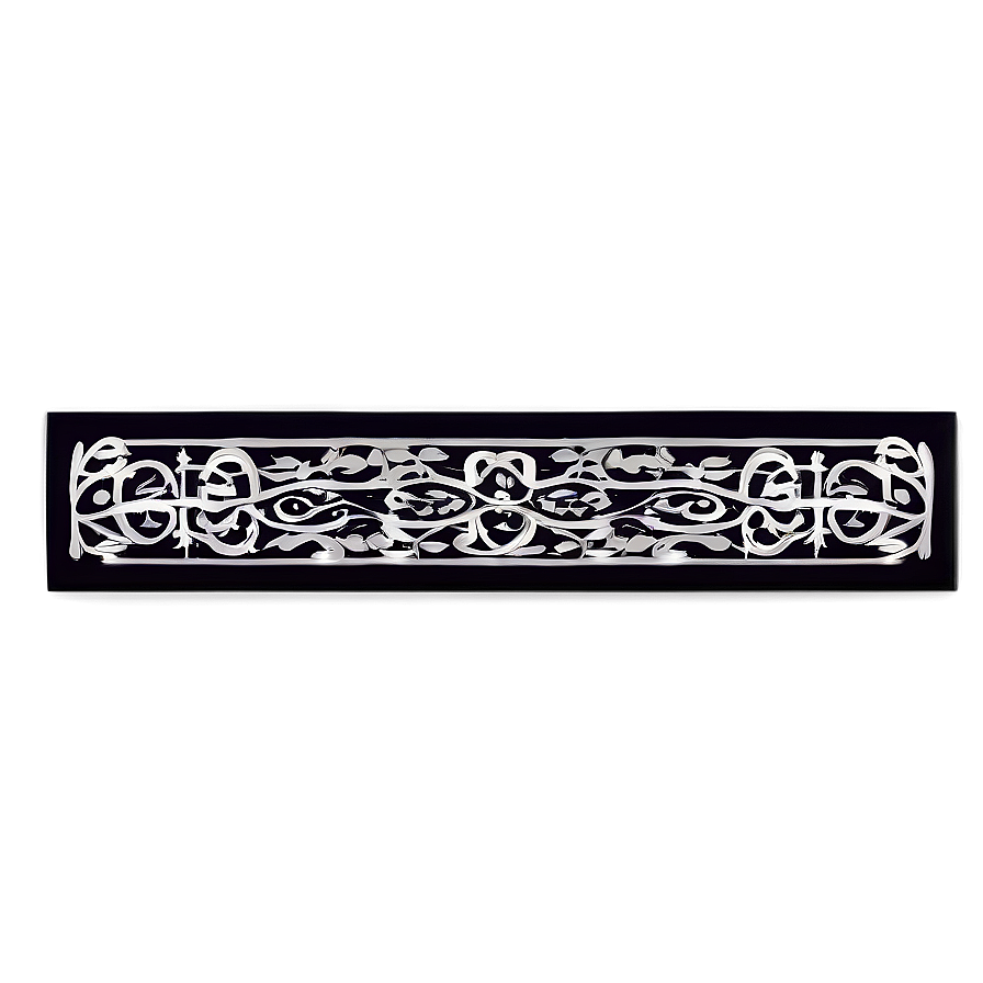 Triple Line Border Design Png 06262024 PNG