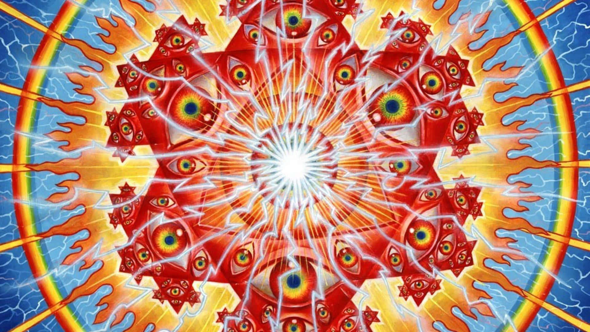 Surreal Psychedelic Universe Wallpaper