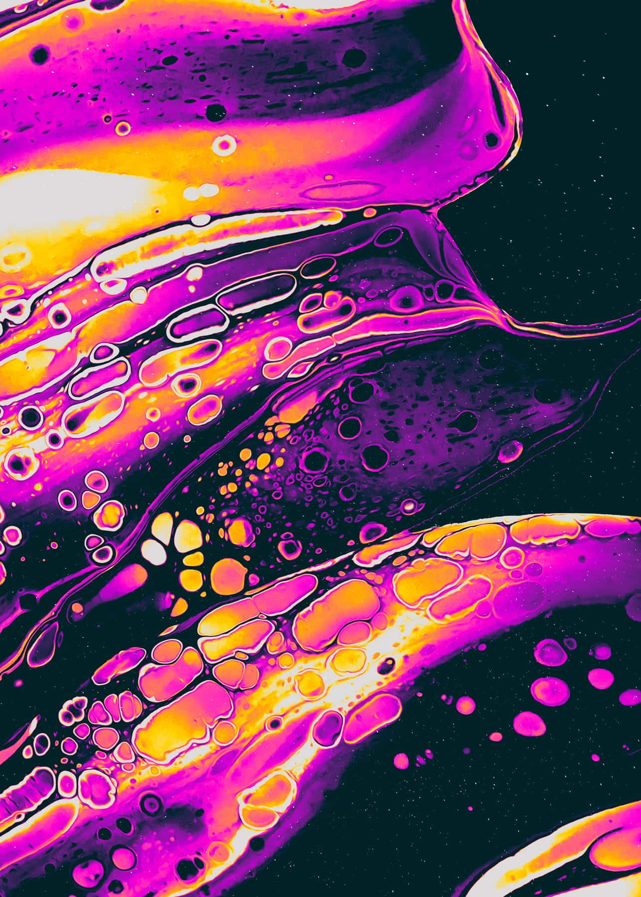 Dazzling Trippy Art with Vibrant Colors Wallpaper