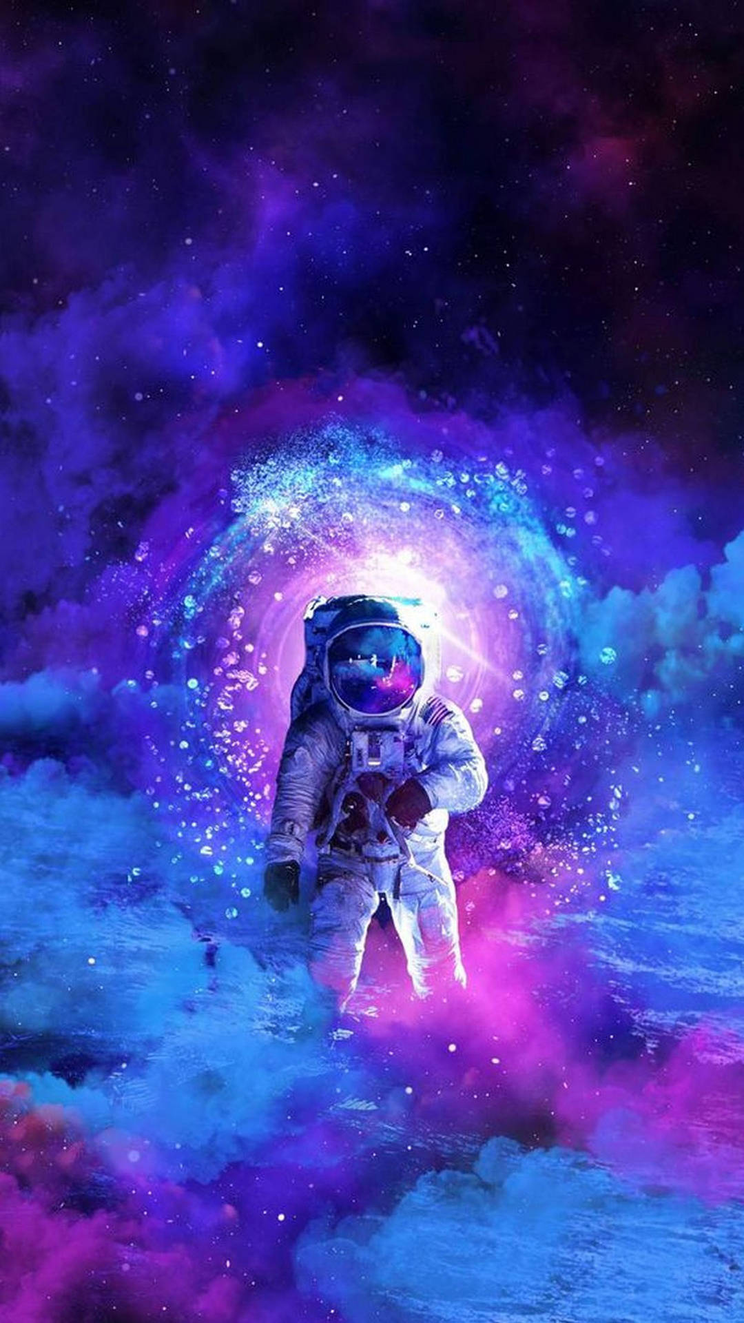 Astronaut Space Surfing 4K Wallpaper iPhone HD Phone 5300i