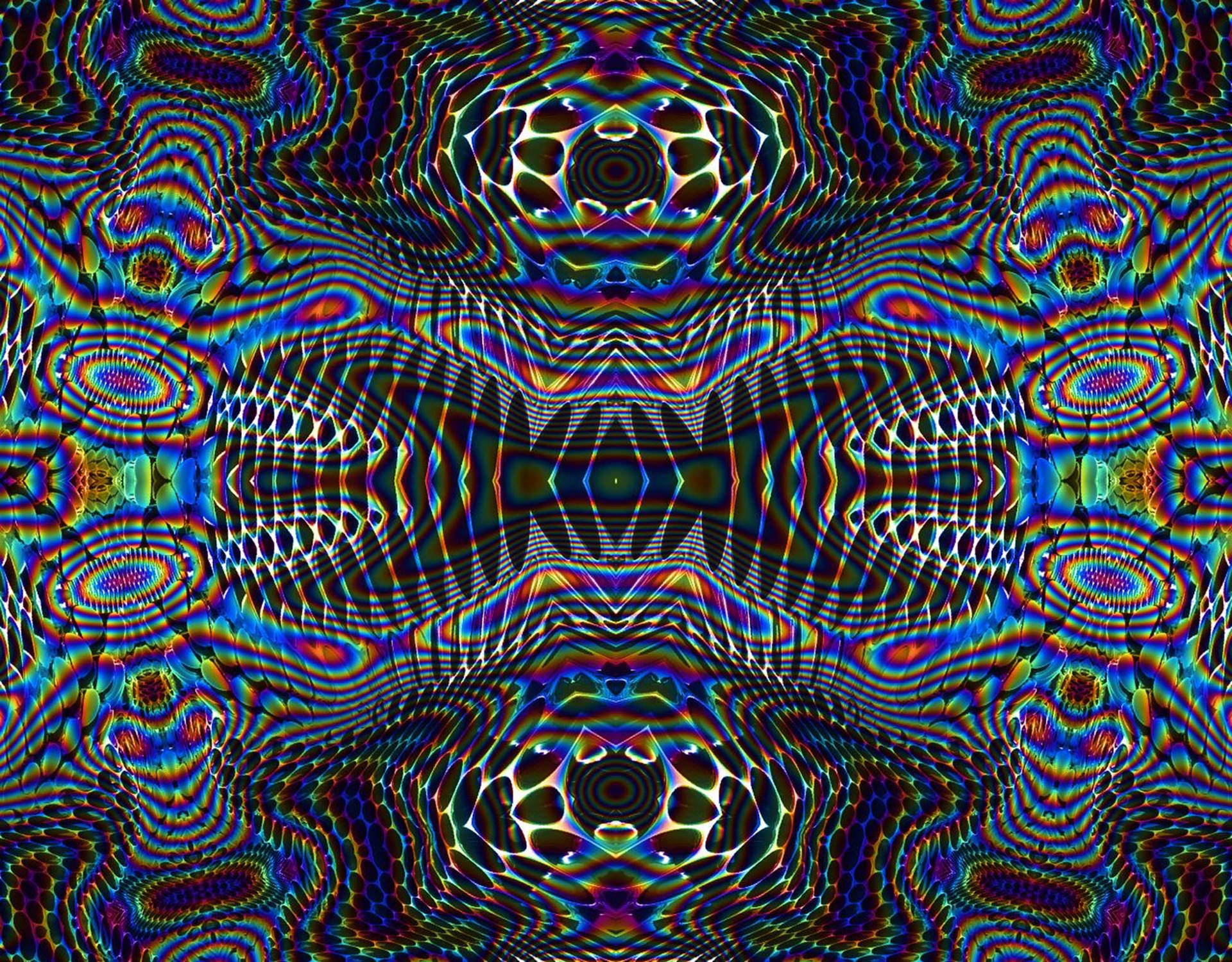 Trippy Dark Aesthetic Spectrum Wallpaper