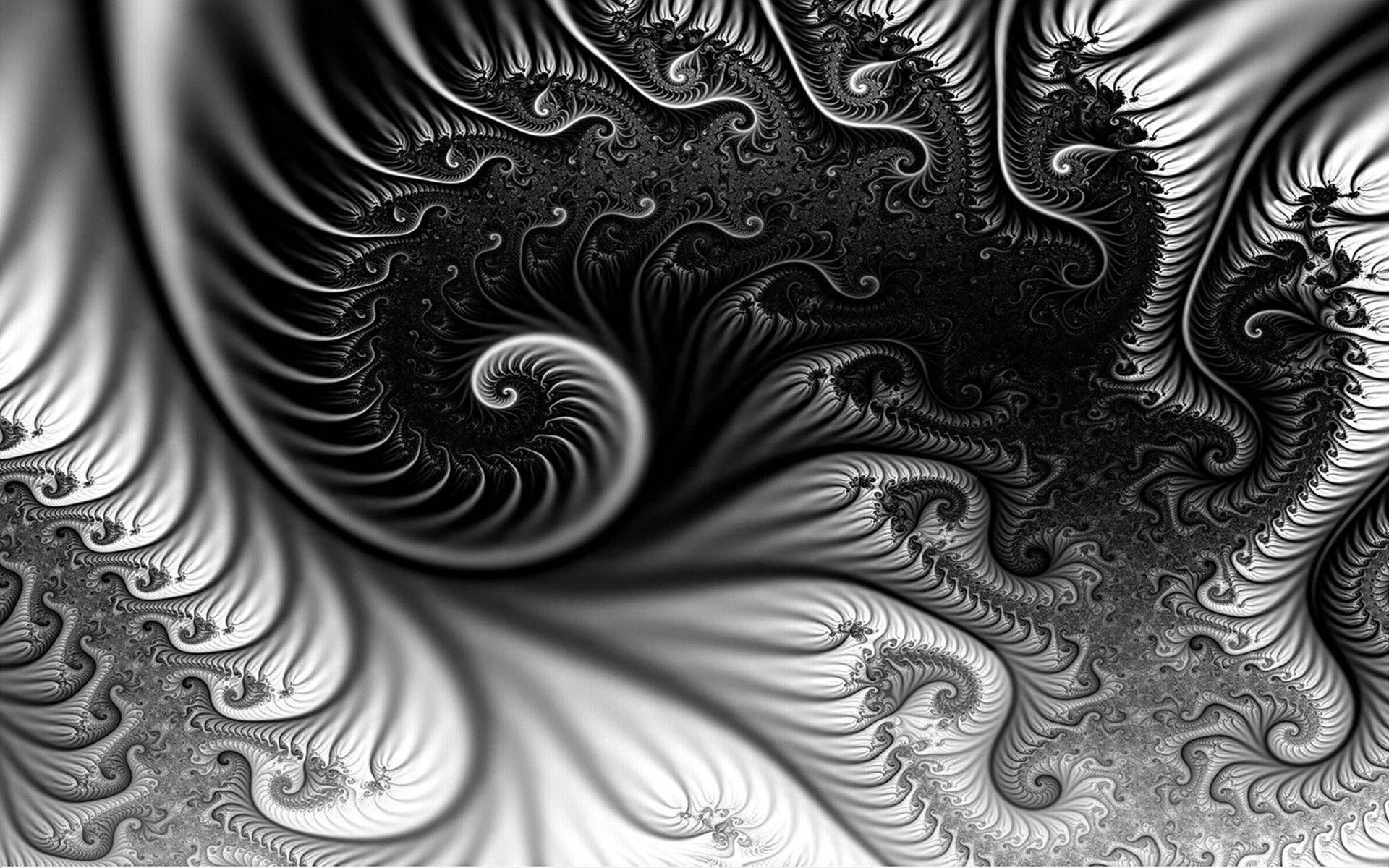 Trippy Dark Aesthetic Swirls Wallpaper