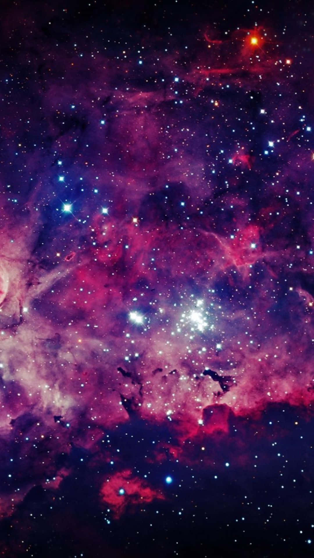 Utforskade Mystiska Galaxerna I Trippy Galaxy. Wallpaper