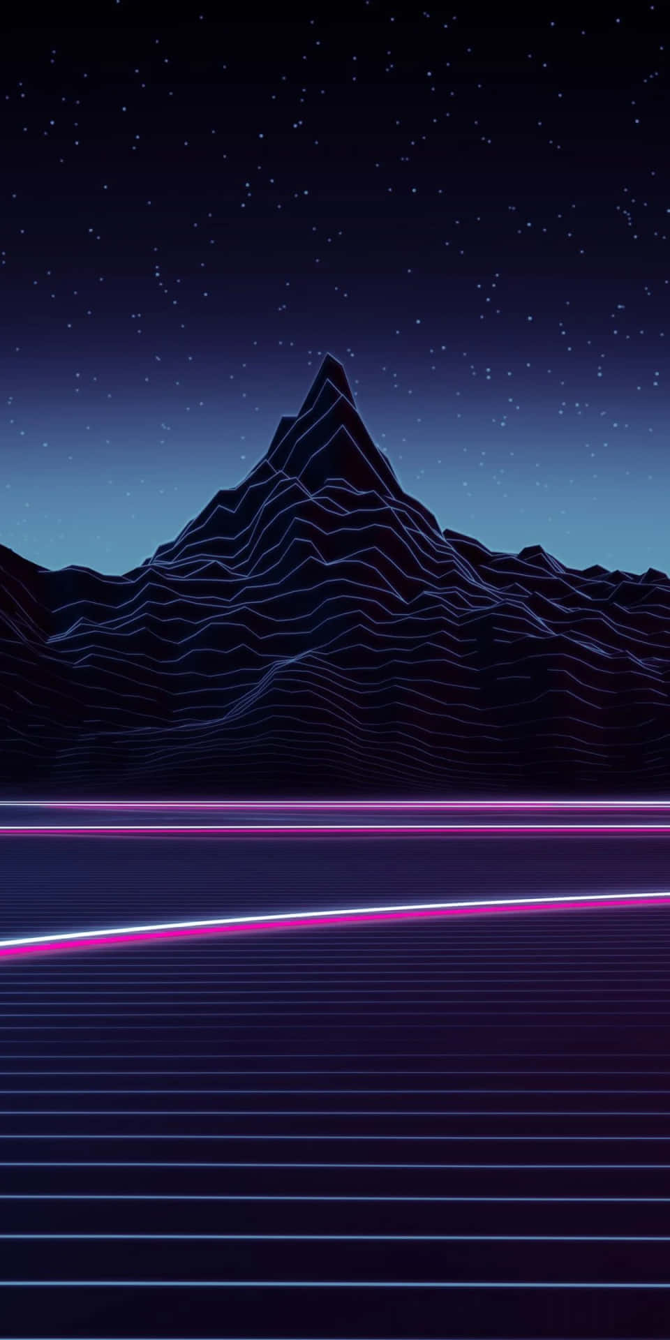Captivating Trippy Neon Lights Experience Wallpaper