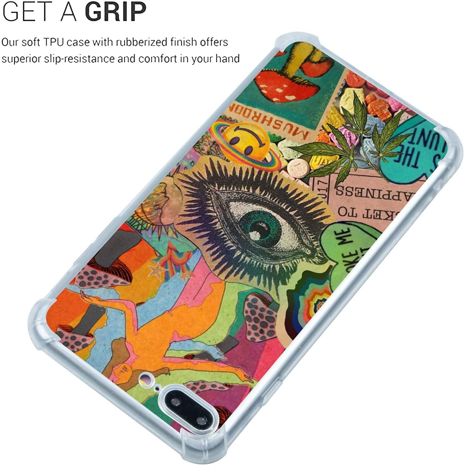 "Phone meets Art: Unlock your creativity with Trippy Phone" Wallpaper