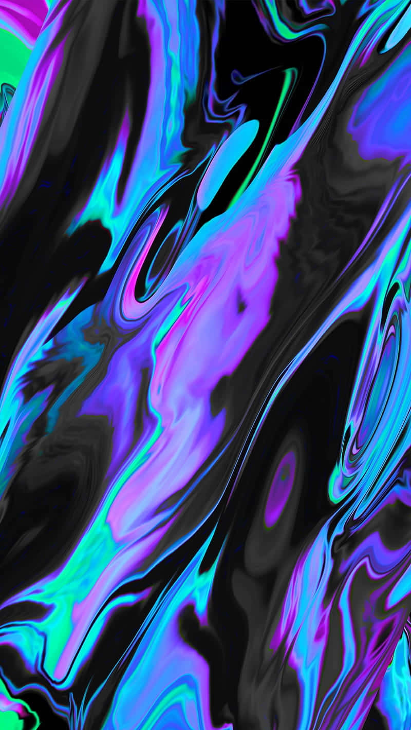 Trippy_ Purple_ Liquid_ Art.jpg Wallpaper