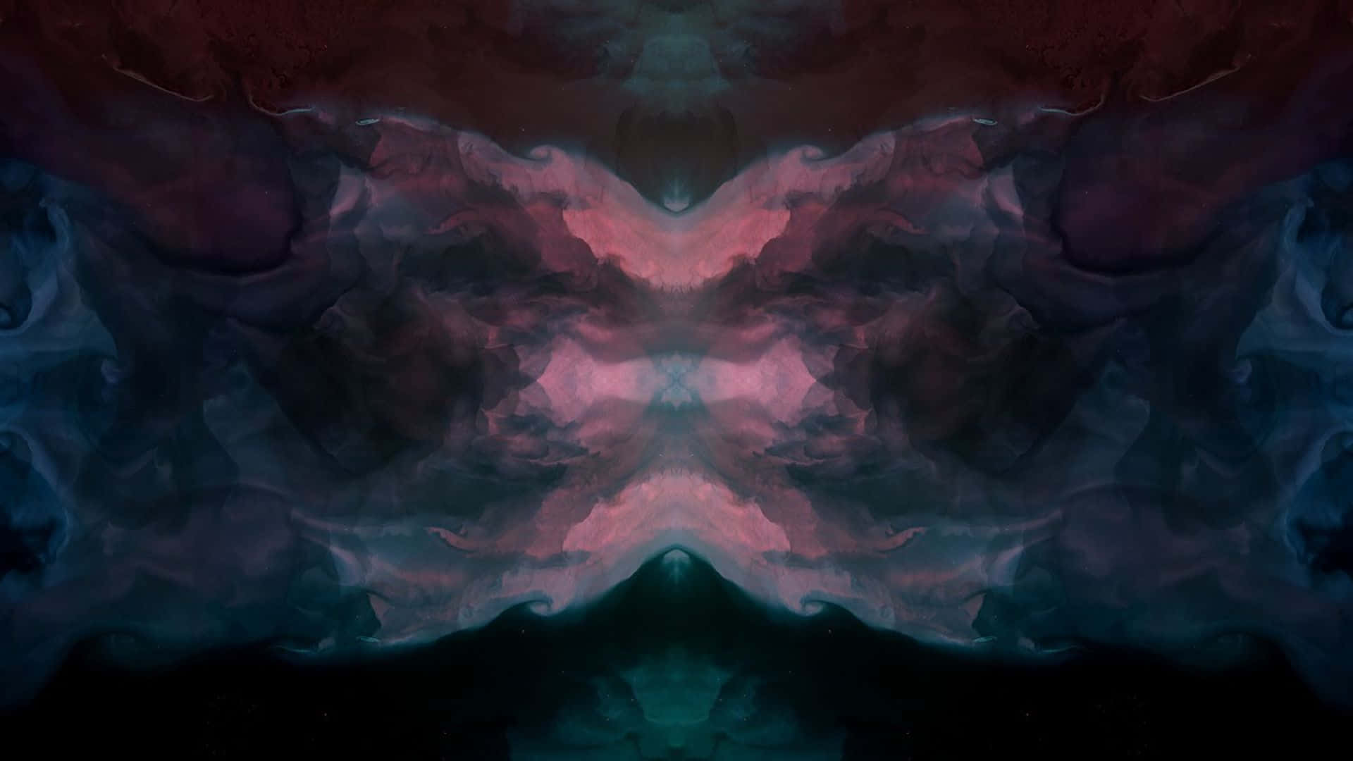 Trippy Sky - A Psychedelic Cosmic Journey Wallpaper