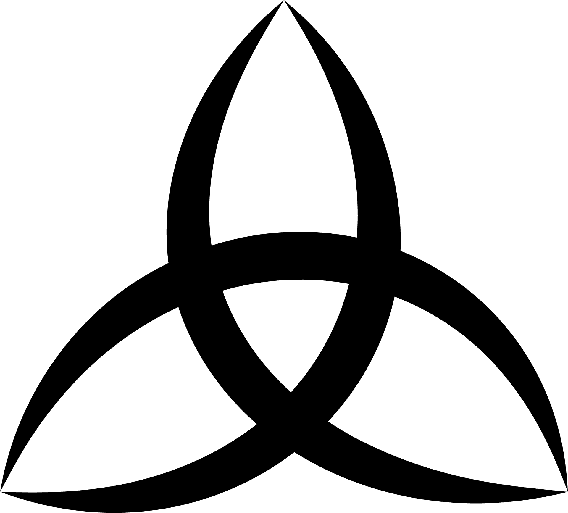 Triquetra Abstract Design PNG