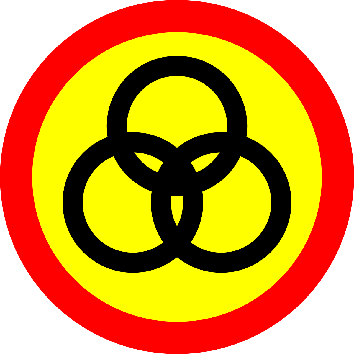 Triquetra Symbolon Target Background PNG