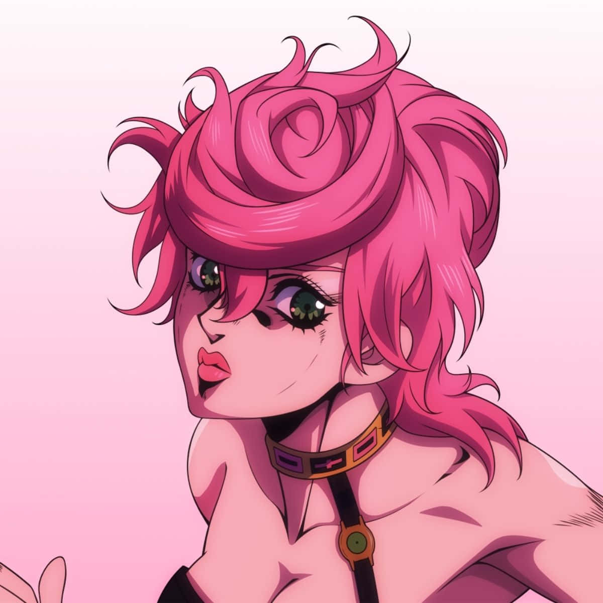 Trish Una Posing in Stylish Outfit Wallpaper