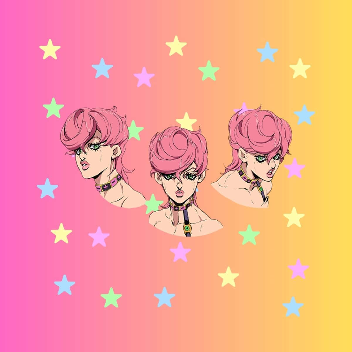 Trish Una striking a stylish pose in her fashionable outfit. Wallpaper