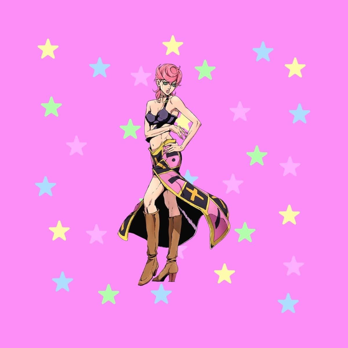 Trish Una - Fearless and stylish anime character Wallpaper