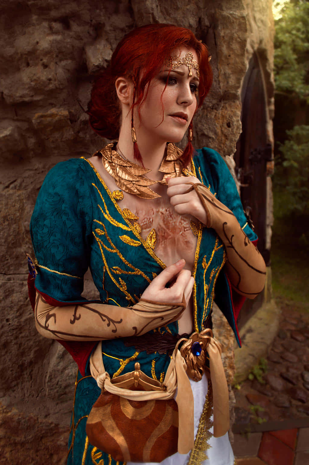 Triss Merigold Cosplay The Witcher Wallpaper