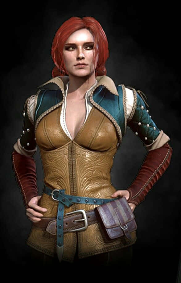 Triss Merigold The Witcher Character Wallpaper