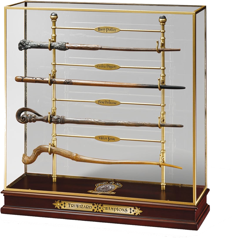 Triwizard Champions Wand Collection PNG