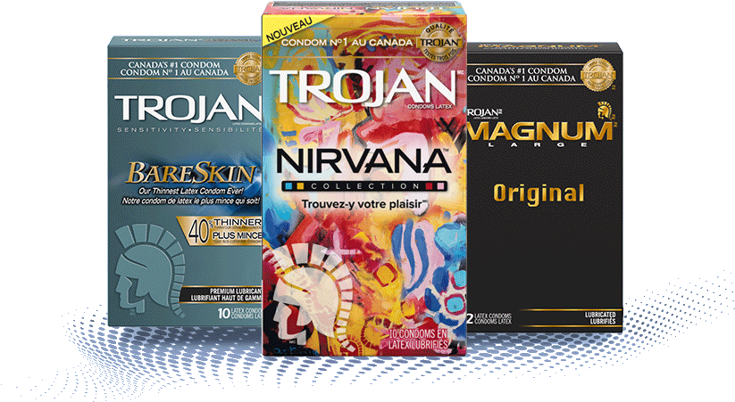Trojan Condom Variety Packs PNG