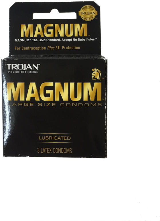 Trojan Magnum Condoms Pack PNG