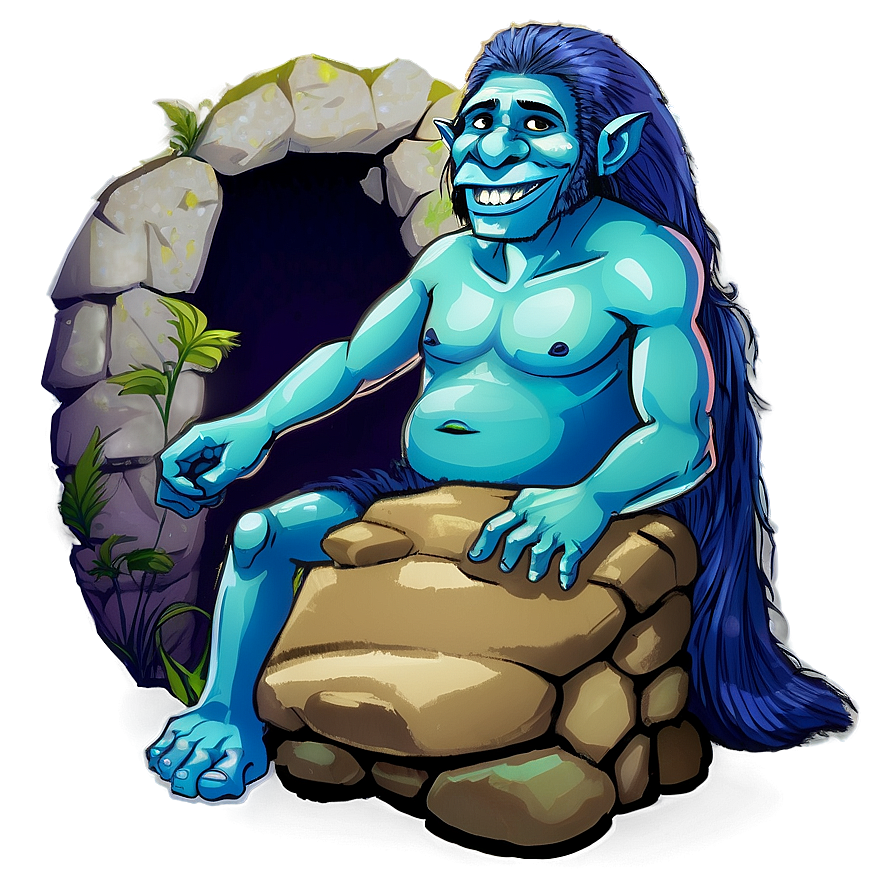 Troll Living In Cave Png Scp44 PNG