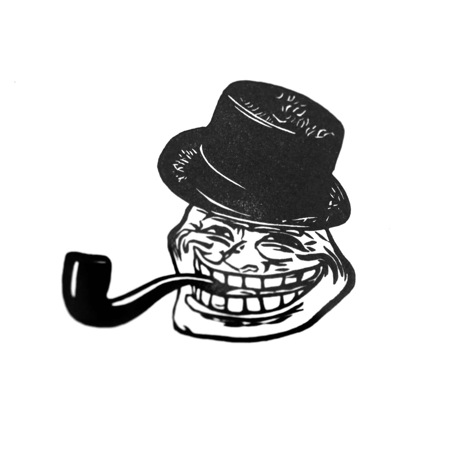 Troll Face Cigar Picture