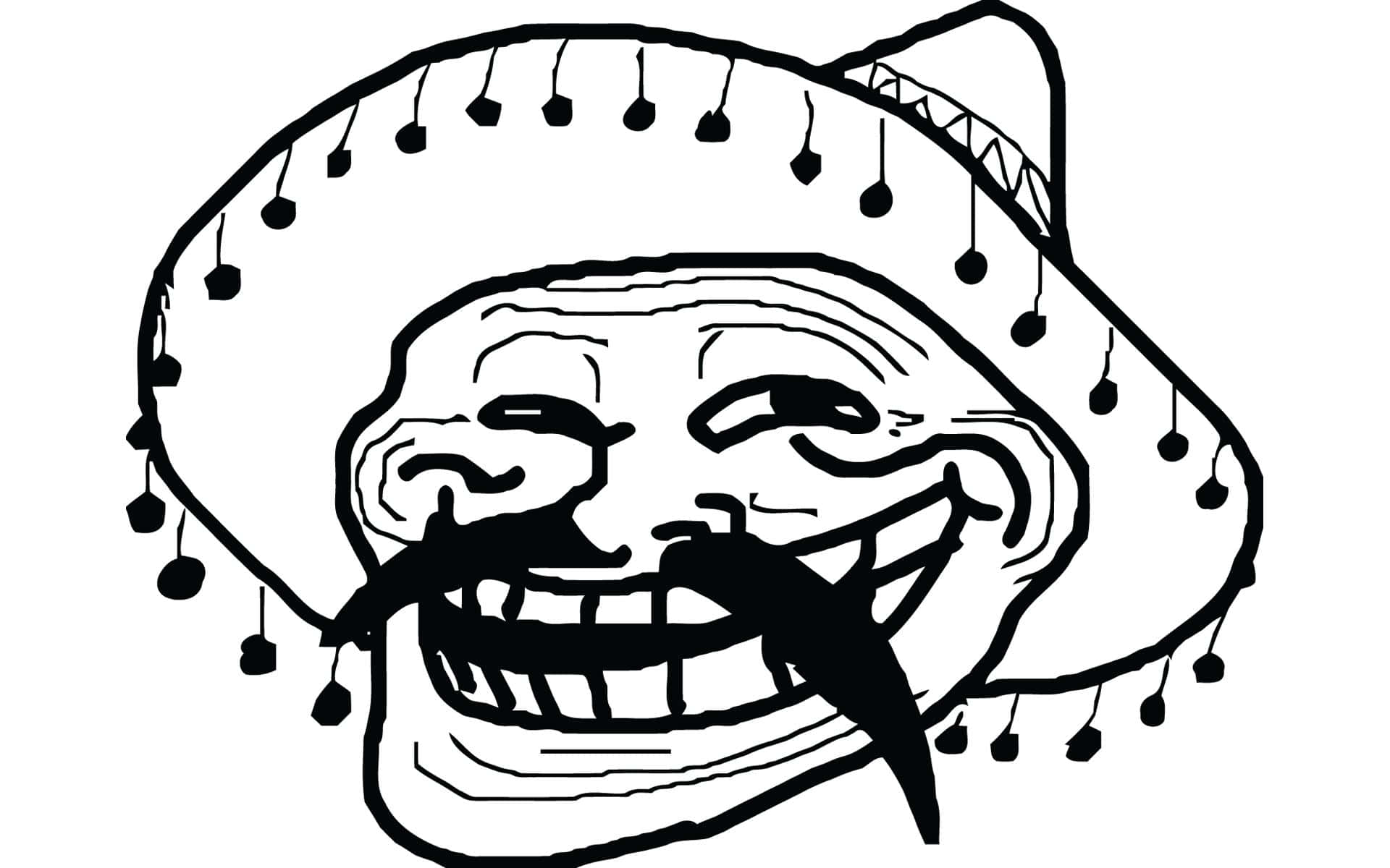 Troll With Mexican Hat Picture