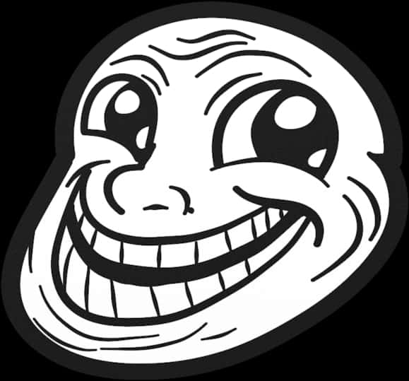 Trollface_ Meme_ Icon PNG