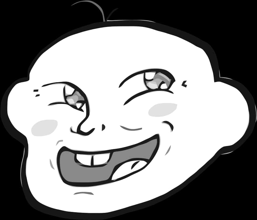 Trollface Meme Icon PNG