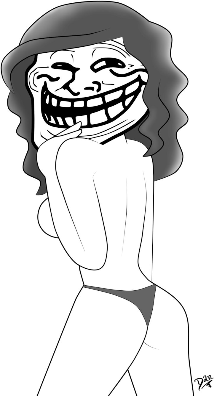 Trollface_ Meme_ Mashup PNG