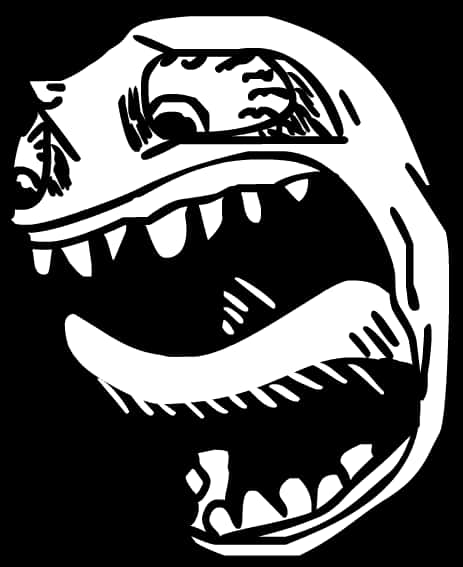 Trollface_ Meme_ Vector PNG