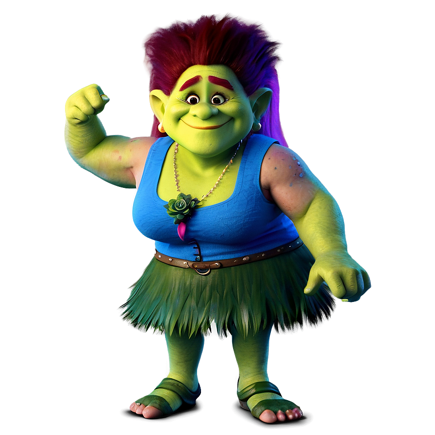 Download Trolls Barb Character Png Cyn | Wallpapers.com