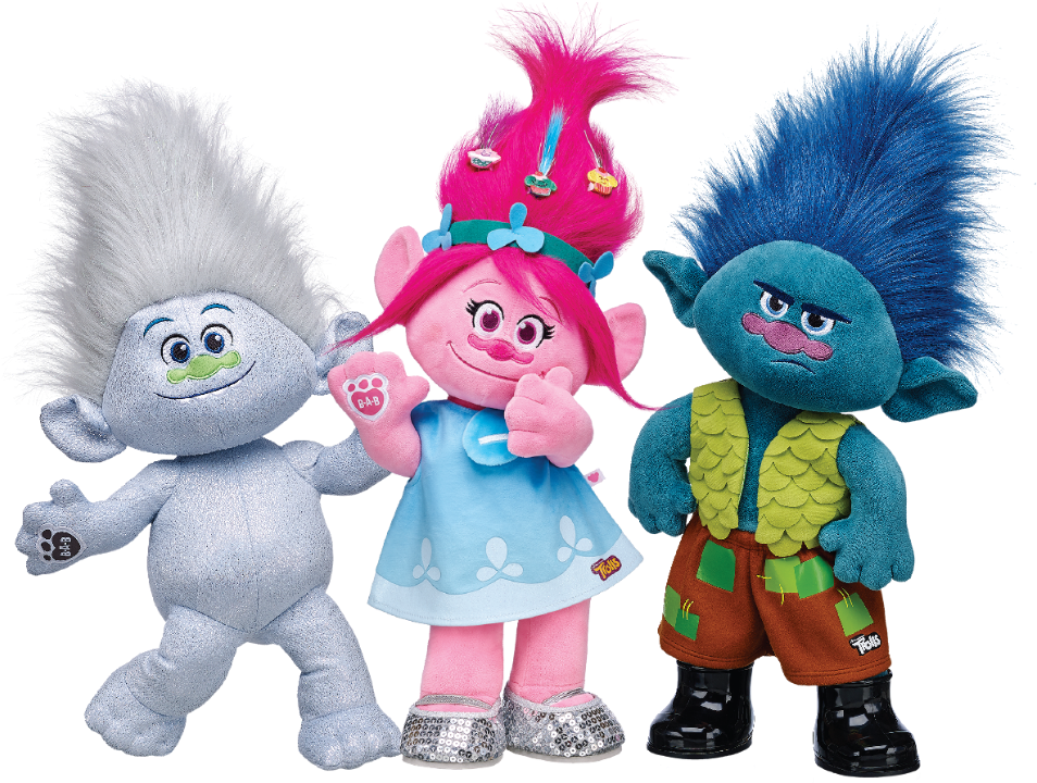 Download Trolls Character Toys | Wallpapers.com