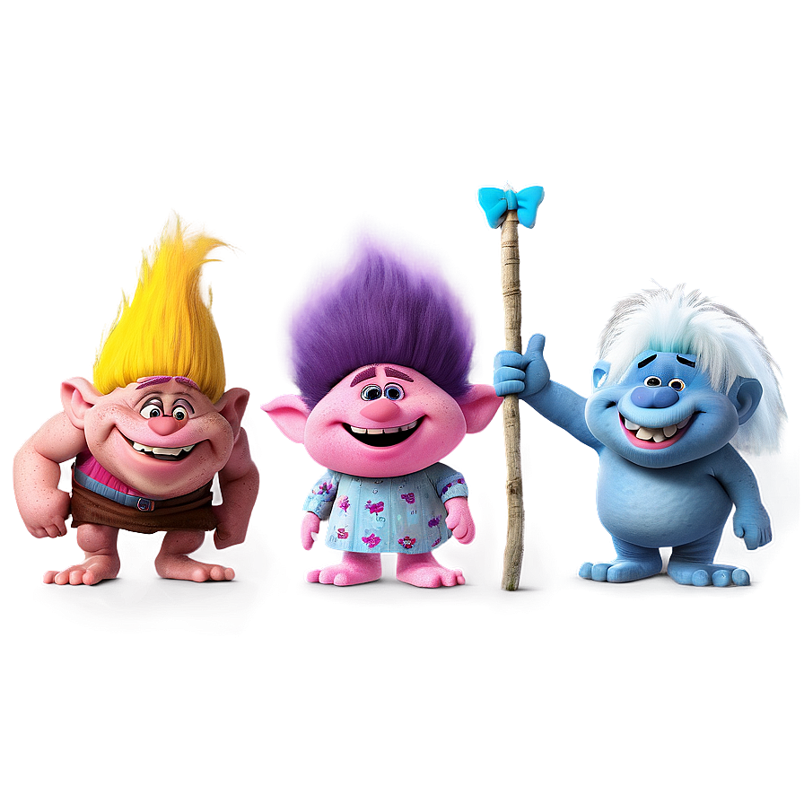 Download Trolls Family Png Ewu90 | Wallpapers.com