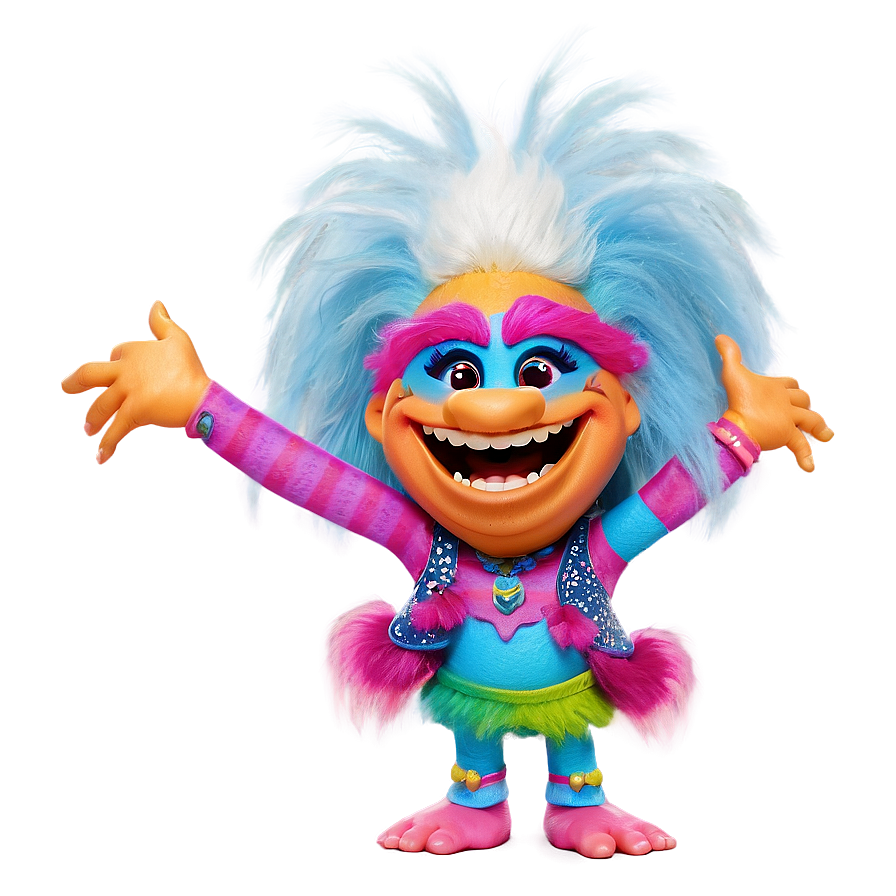 Download Trolls Glam Rock Png 87 | Wallpapers.com