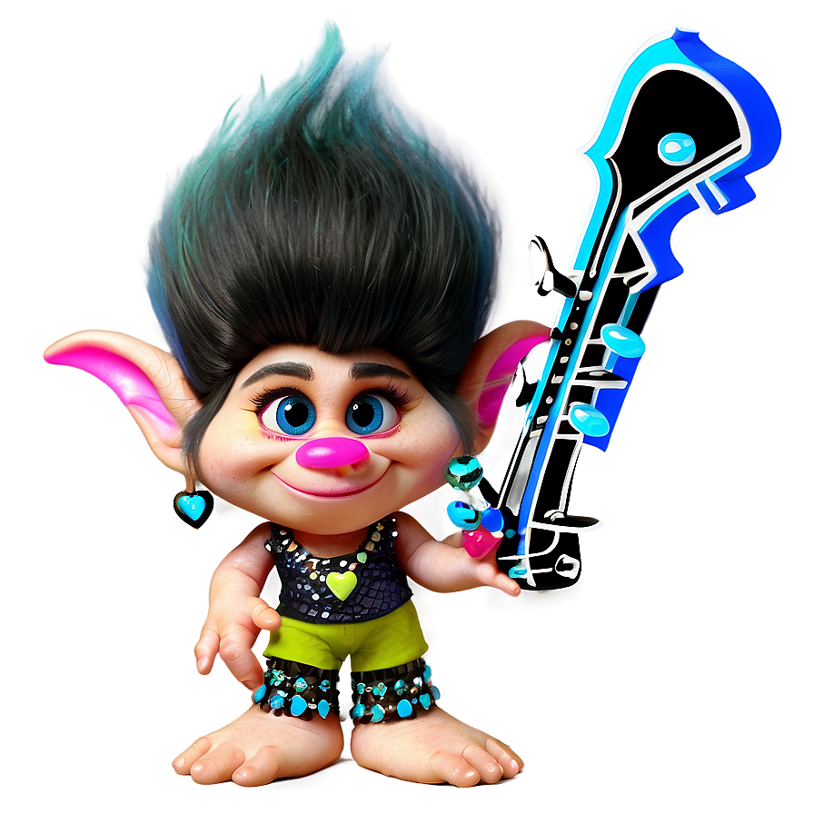 Trolls Glam Rock Png Btv PNG