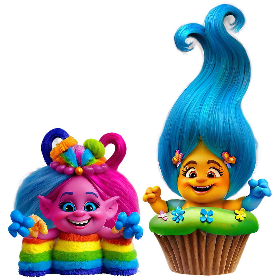 Download Trolls Party Decorations Png Iby | Wallpapers.com